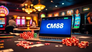 Experience the thrill of winning with CM88's seamless online casino interface.